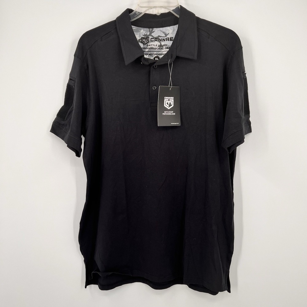 Cannae Pro Gear Professional Operator Tactical Polo XL Black